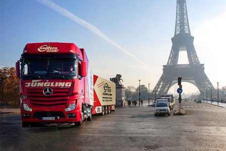 Juengling LKW in Frankreich