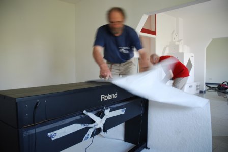 Alles wird sicher verpackt