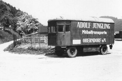 Juengling damals bei der Gründung